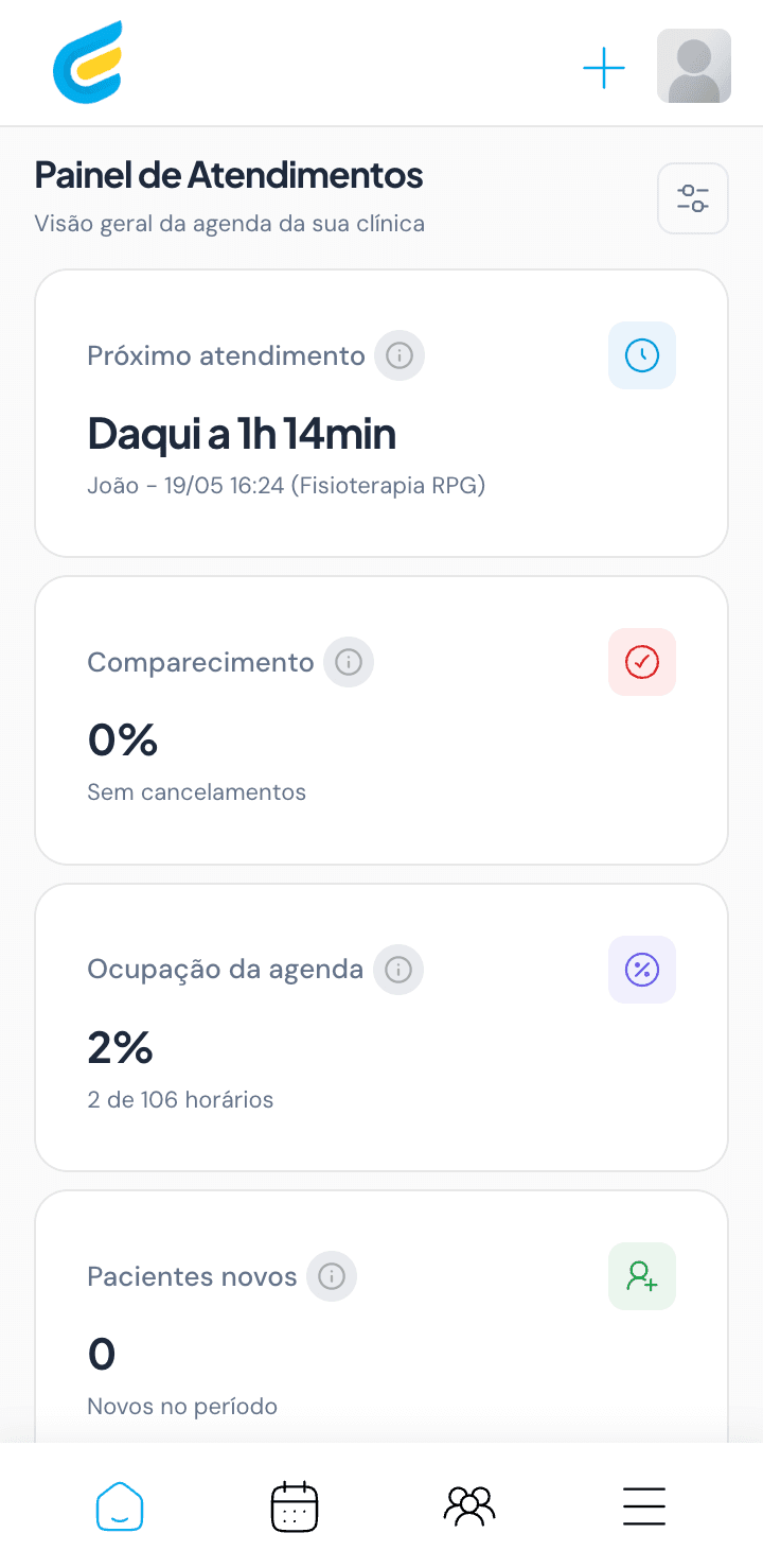 Wayfly no celular — o mesmo painel acessível em qualquer lugar.